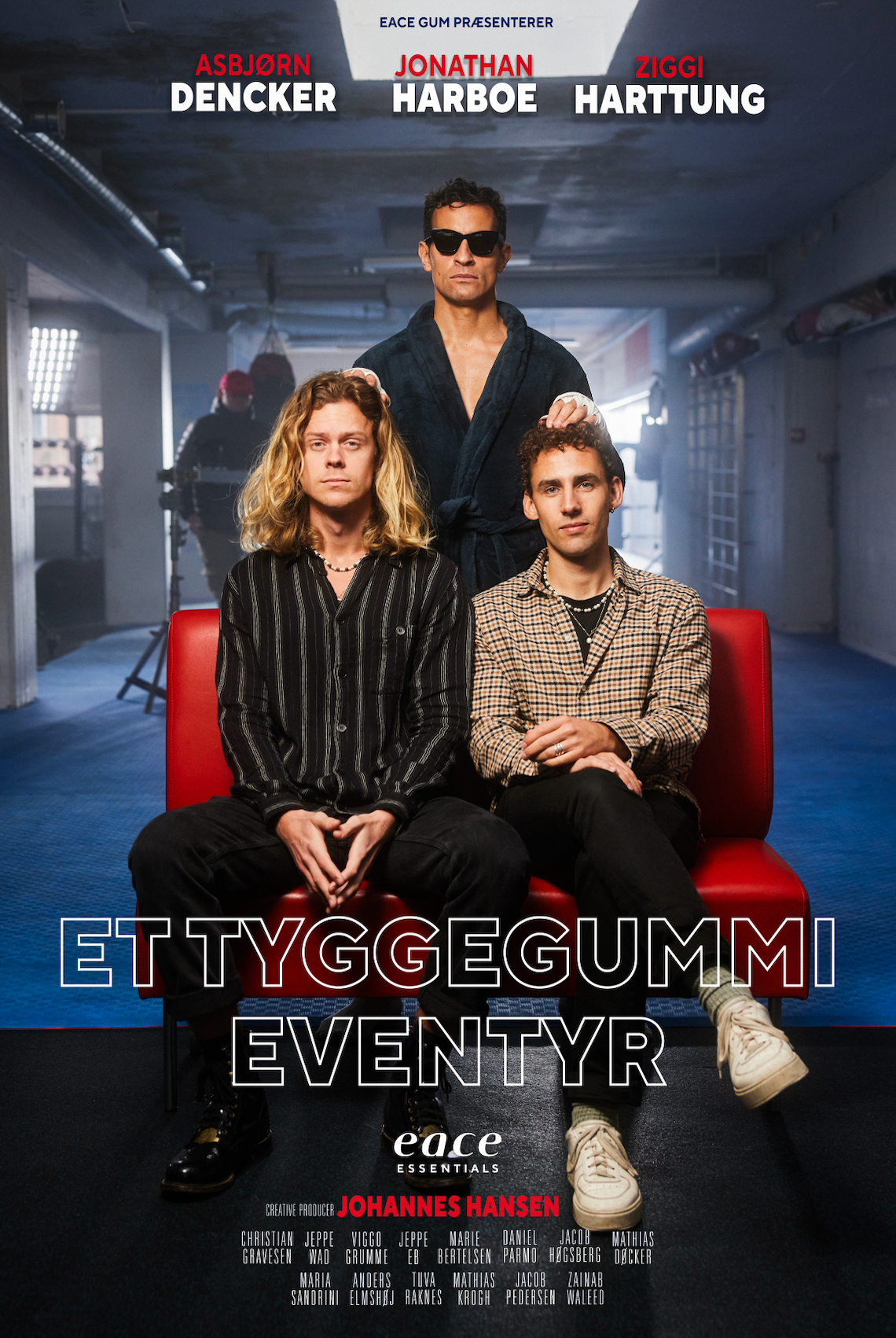 Eace Gum Jonathan Harboe behind the scenes